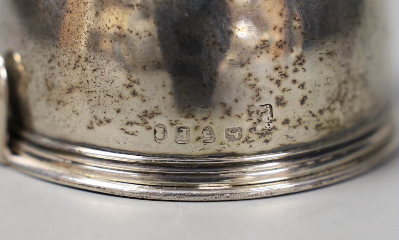 A George III silver wine funnel, Robert, David & Samuel Hennell, London, 1801, 14.5cm, 152 grams.